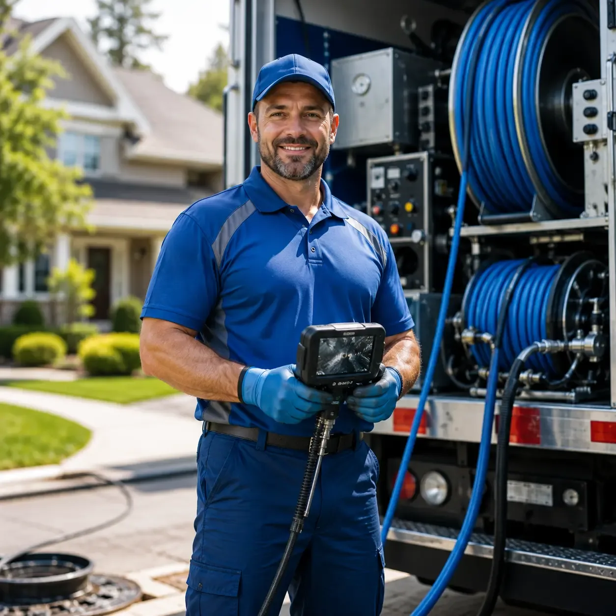 Local outdoor drain cleaning specialists in Enon, OH